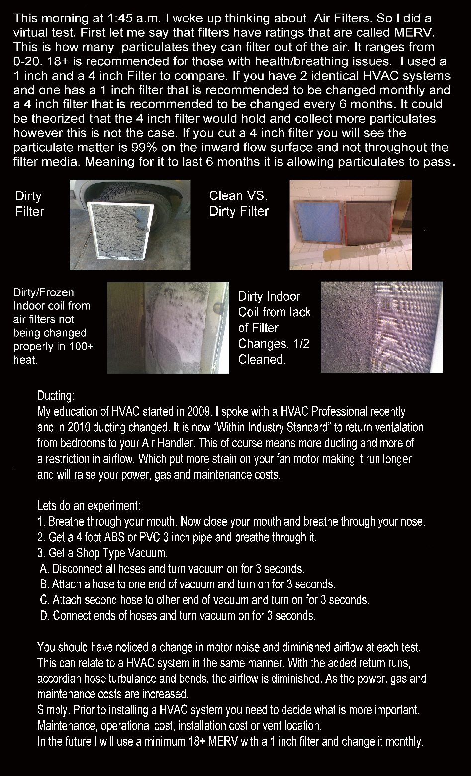 Filter Duct Info 14