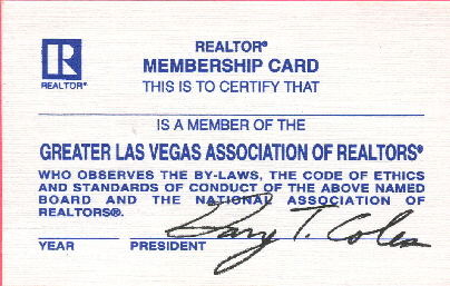 GLVAR Card