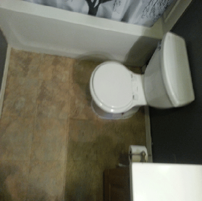 Replaced-toilet